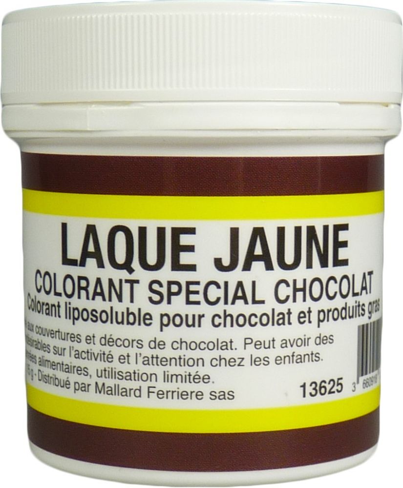 BOULANGERIE PATISSERIE : Colorant chocolat laqué Liposoluble